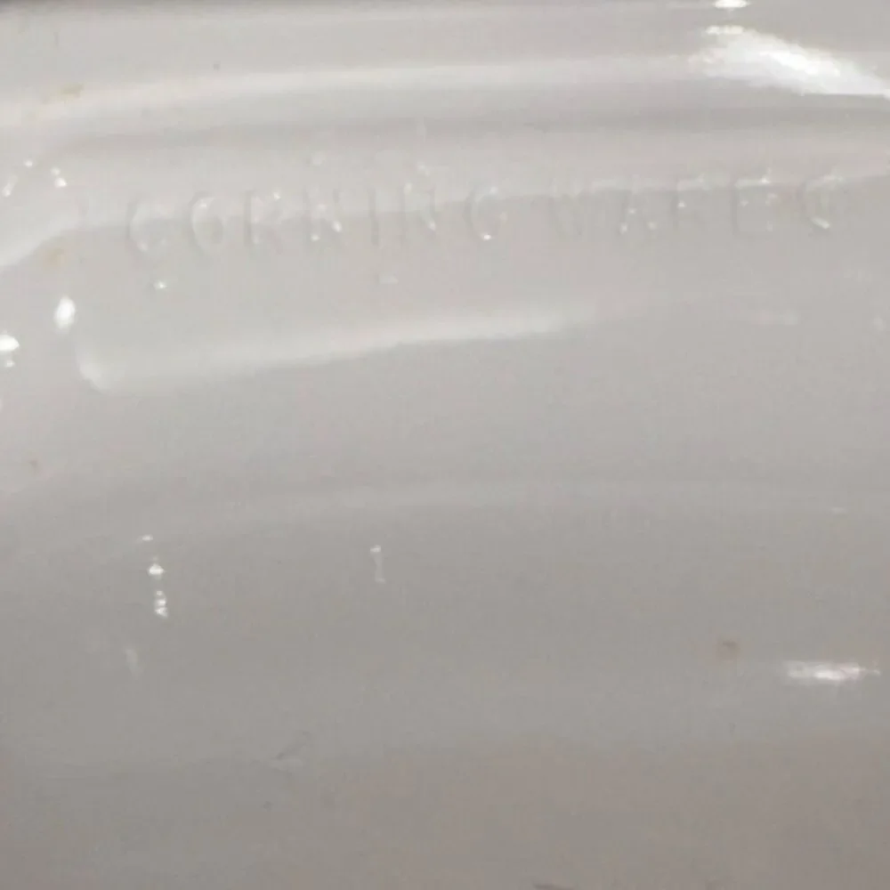 Vintage Pyrex Casserole A-1-B 1 L Autumn Meadow Casserole Dish W/Glass Lid